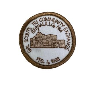 Rare Vintage Girl Scouts Tri-Community Exchange Bernalillo, NM Patch NWOT